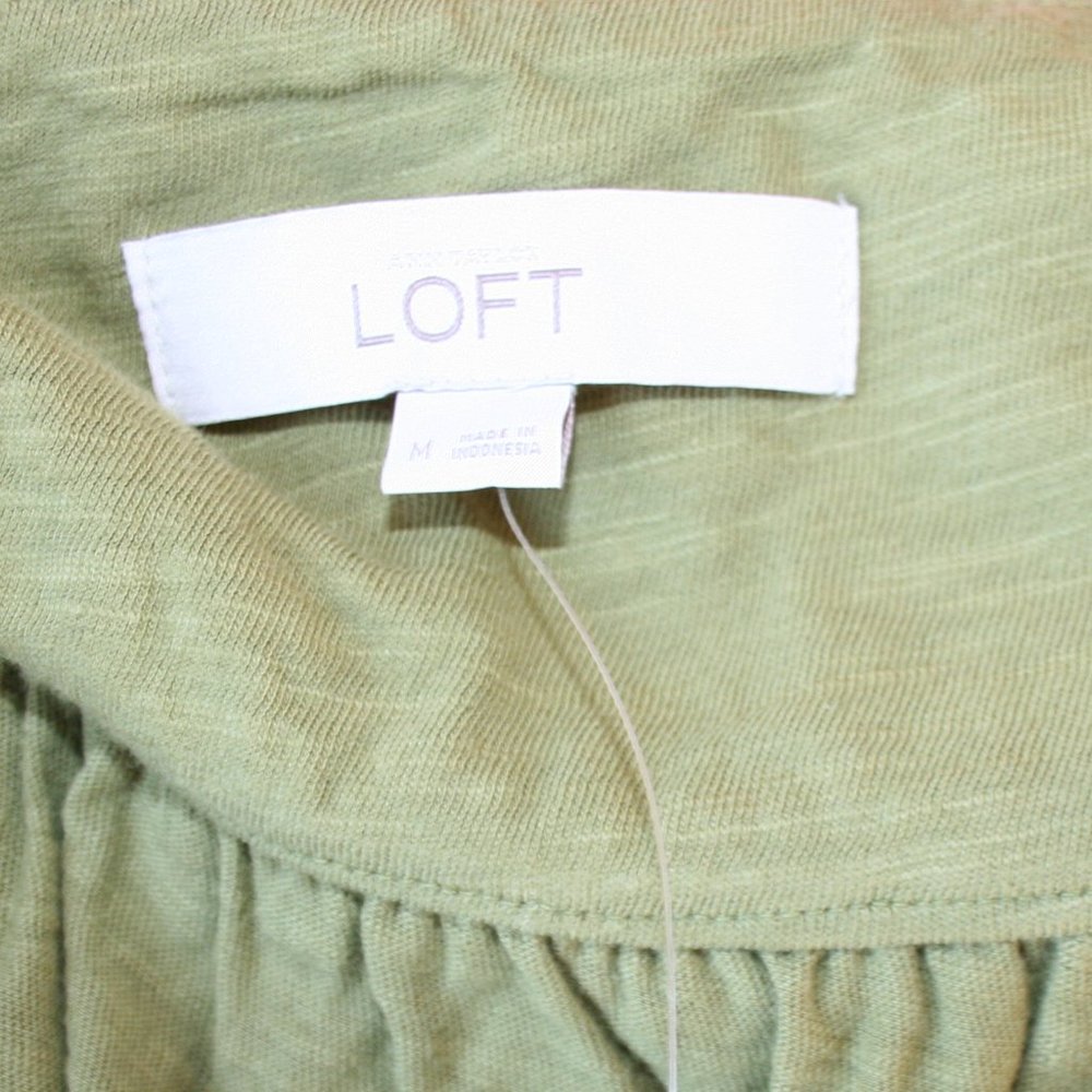 AnnT Loft Size Medium Green Sleeveless Dress (NWT) - Picture 8 of 9